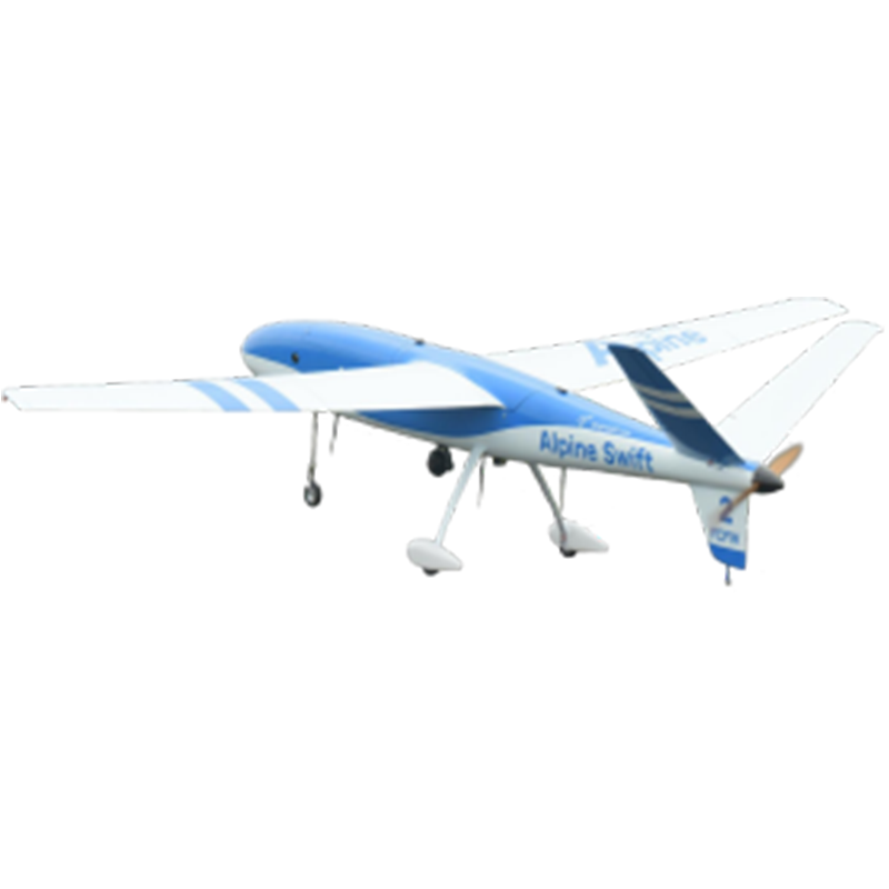 Vandeniliu varomas uav, kurio greitis 57,6 km/h